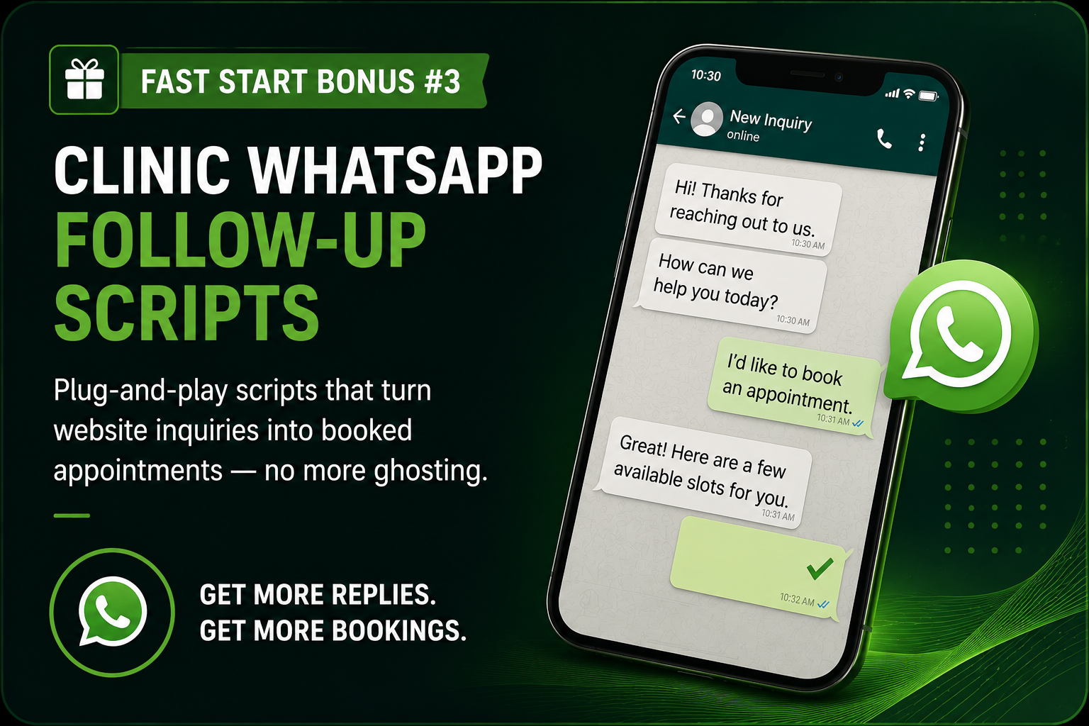 Clinic WhatsApp Follow-Up Scripts